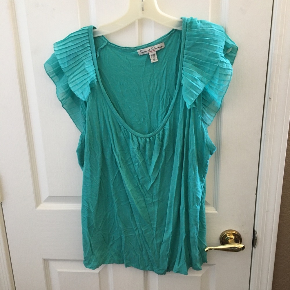 FINAL MARKDOWN Ladies French laundry top 14/16